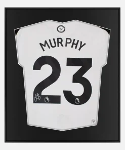 Framed Jacob Murphy Signed Shirt,  Newcastle United Home [Lite]