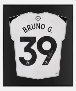 Framed Guimaraes Signed Newcastle United Shirt, New Home [Lite]