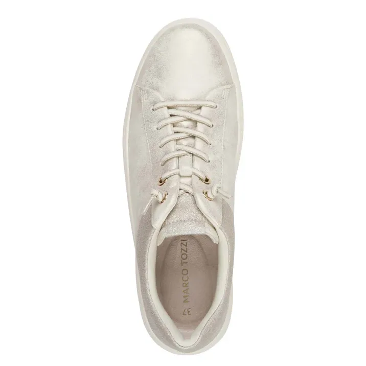Marco Tozzi Womens Trainer 2-23784-44 447 Dune Met Combi - Image 2