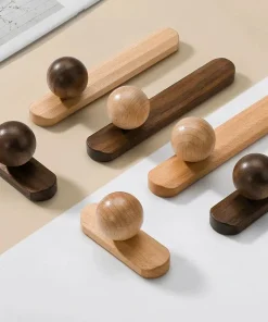 Hemisphere Cabinet Wood Pulls