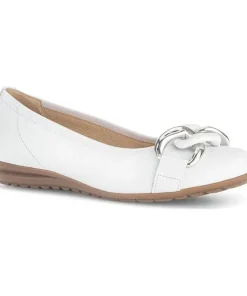 Gabor Womens Shoe 62.625.50 White/Silver