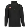 OXTON CC JUNIOR STORM FLEECE 1/4 ZIP BLACK