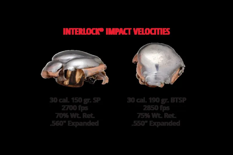 Hornady 30 Cal .308 165 gr InterLock® BTSP - Image 2