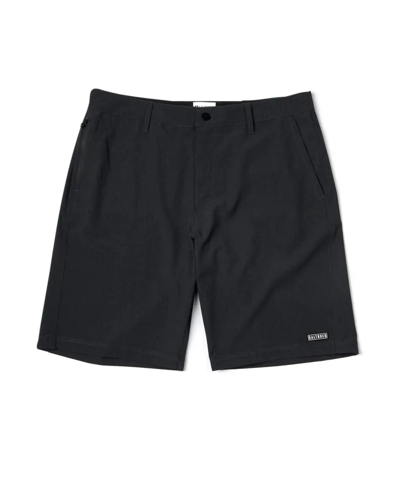 SALTROCK MENS AMPHIBIAN2 BOARD SHORT BLACK