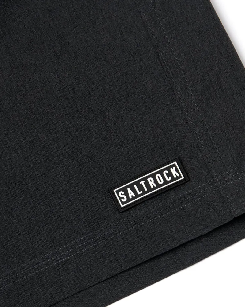 SALTROCK MENS AMPHIBIAN2 BOARD SHORT BLACK - Image 2