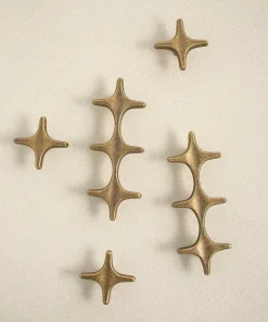 The Crossbeam Brass Knobs