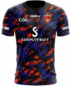 McKeever Youth Armagh Goalkeeper Jersey 24/25 Black/Blue/Orange