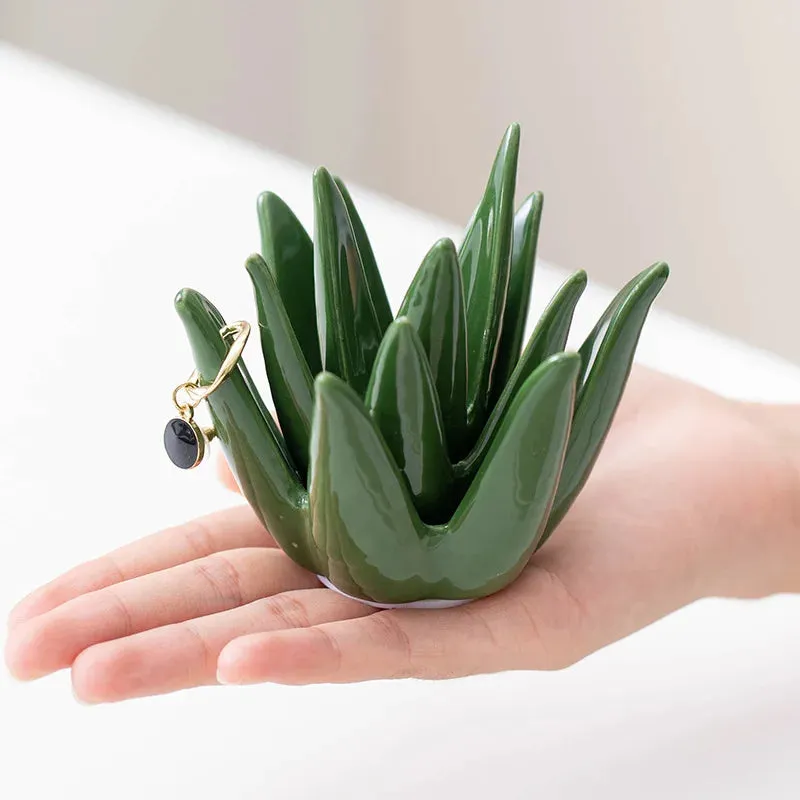 Agave Bloom Jewelry Dish - Image 3
