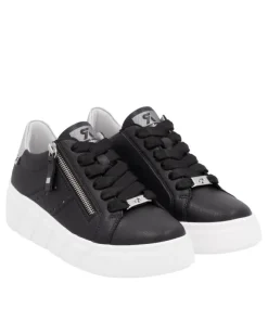 Rieker Womens Trainer W2605-00 Black/Perlmutt