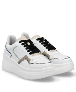 Rieker Womens Trainer M7813-80 Weiss/Perle