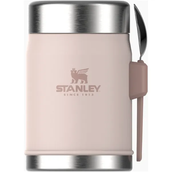 Stanley Legendary Classic Food Jar & Spork 14oz Rose Quartz