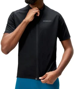 Endura Loop Short Sleeve Mens Cycling Jersey - Black