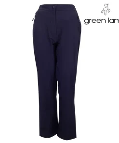 GREEN LAMB KAI WATERPROOF TROUSERS NAVY - REGULAR LEG