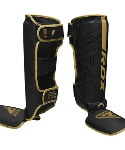 RDX F6 KARA MMA SHIN INSTEP GUARDS BLACK/GOLD