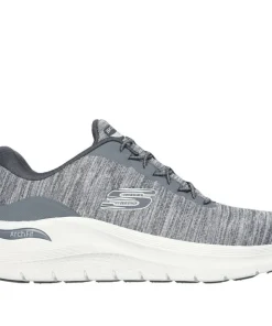 SKECHERS MENS ARCH FIT 2.0 UPPERHAND TRAINER - GREY