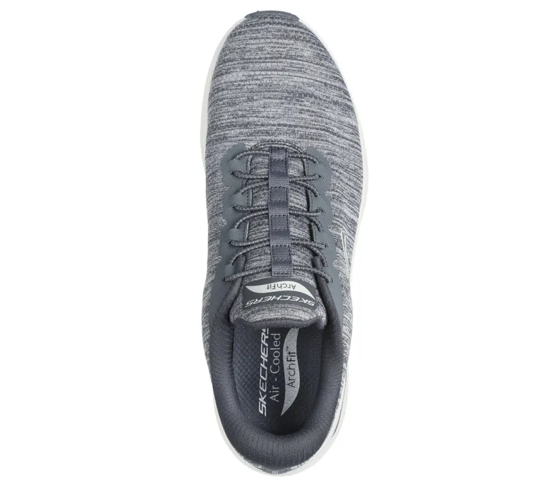 SKECHERS MENS ARCH FIT 2.0 UPPERHAND TRAINER - GREY - Image 3