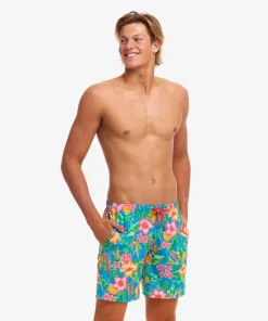 FUNKY MENS LONG JOHNNY SHORT BLUE HAWAII