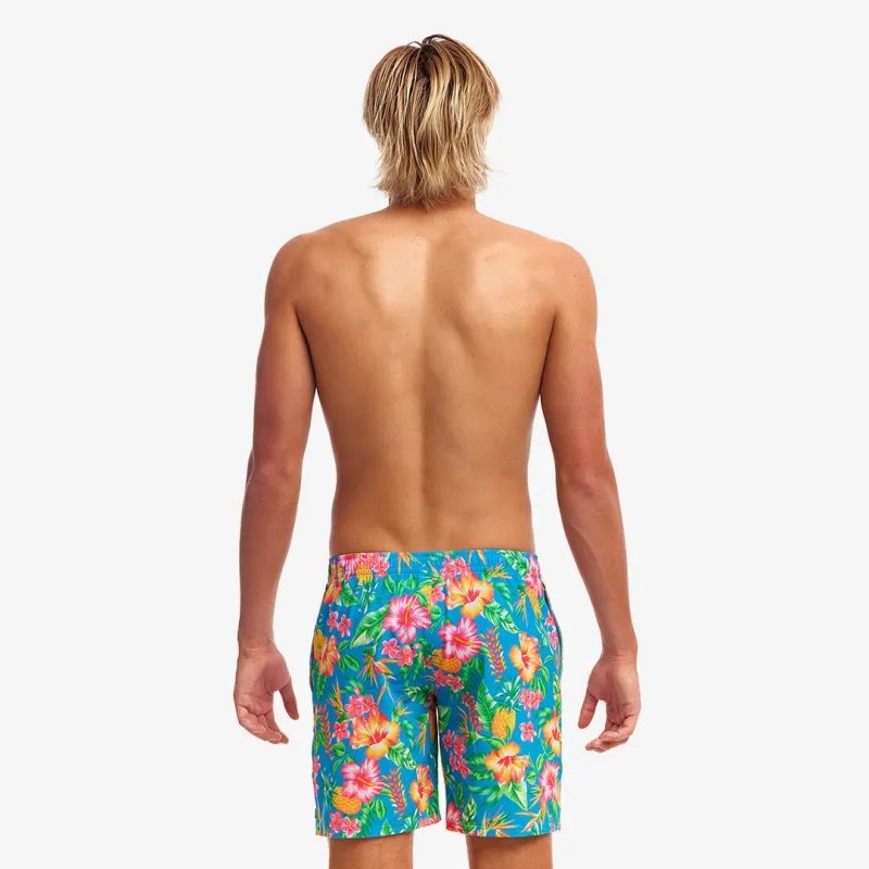 FUNKY MENS LONG JOHNNY SHORT BLUE HAWAII - Image 2