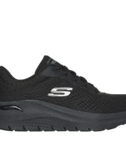 SKECHERS WOMENS ARCH FIT 2.0 BIG LEAGUE BLACK