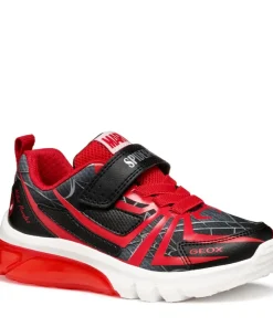 Geox Boys Trainer Light-Up Ciberdron Black/Red