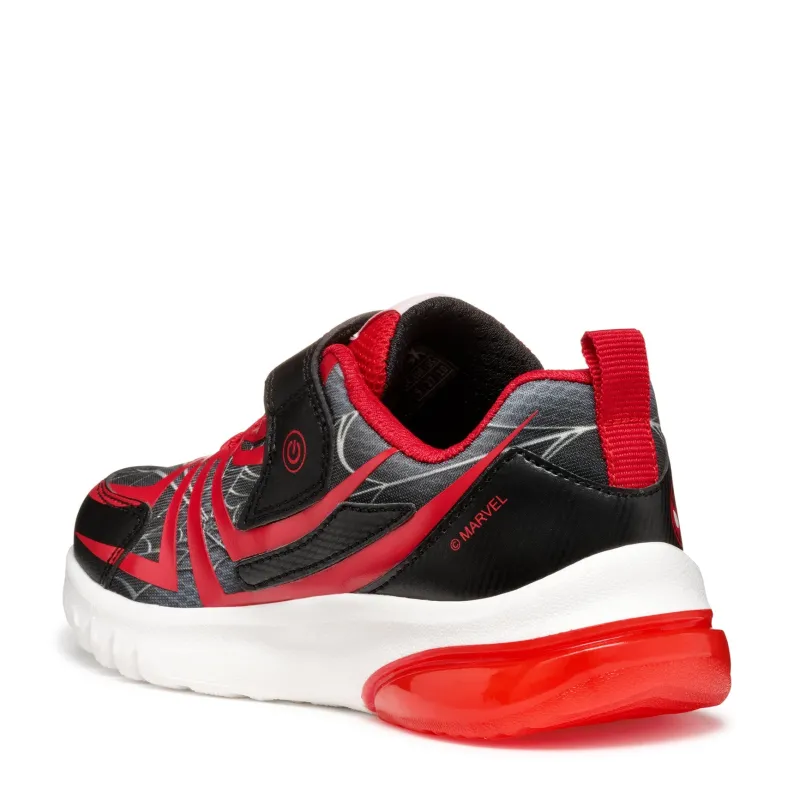 Geox Boys Trainer Light-Up Ciberdron Black/Red - Image 2