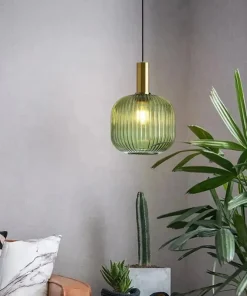 Gema Ripple Glass Pendant Light - Final Sale