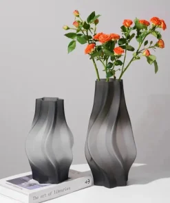 Aurora Ombre Wave Vase