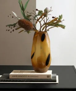 Amberfield Polka Vase