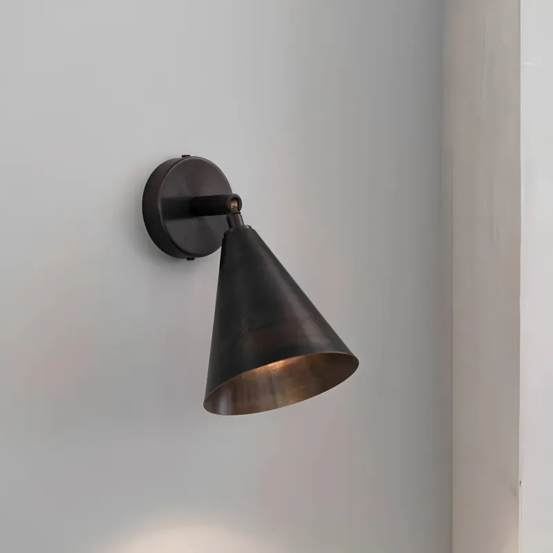 Vetra Cone Copper Sconce