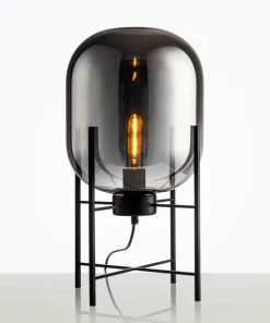 Pulpo Glass Table and Floor Lamp