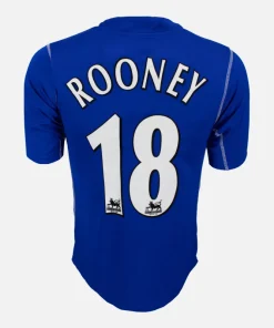 2002-03 Everton Home Shirt Rooney 18 Rookie [New] S