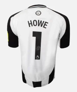 Eddie Howe Signed Newcastle United Shirt 2024-25 Home [1]