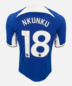 Christopher Nkunku Signed Chelsea Shirt 2023-24 Home [18]