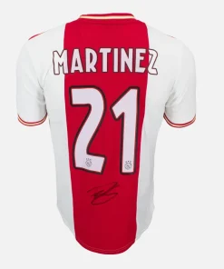 Lisandro Martinez Signed Ajax Shirt 2022-23 Home [21]