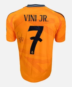 Vinicius Junior Signed Real Madrid Shirt 2024-25 Away [7]
