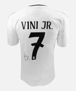 Vinicius Junior Signed Real Madrid Shirt 2024-25 Home [7]