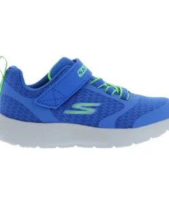SKECHERS INFANT BOYS DYNA LITE TRAINER BLUE/LIME