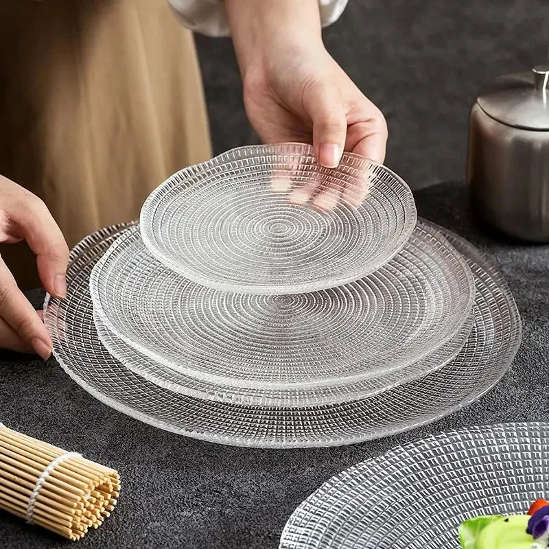 Lattice Glow Glass Plates - Image 3