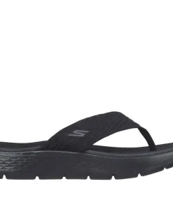 SKECHERS WOMENS  GOWALK FLEX SANDAL BLACK
