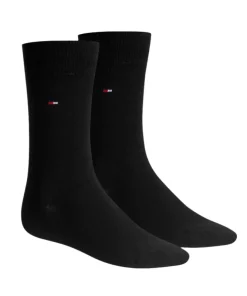 Tommy Hilfiger Mens Socks 2 Pack Black
