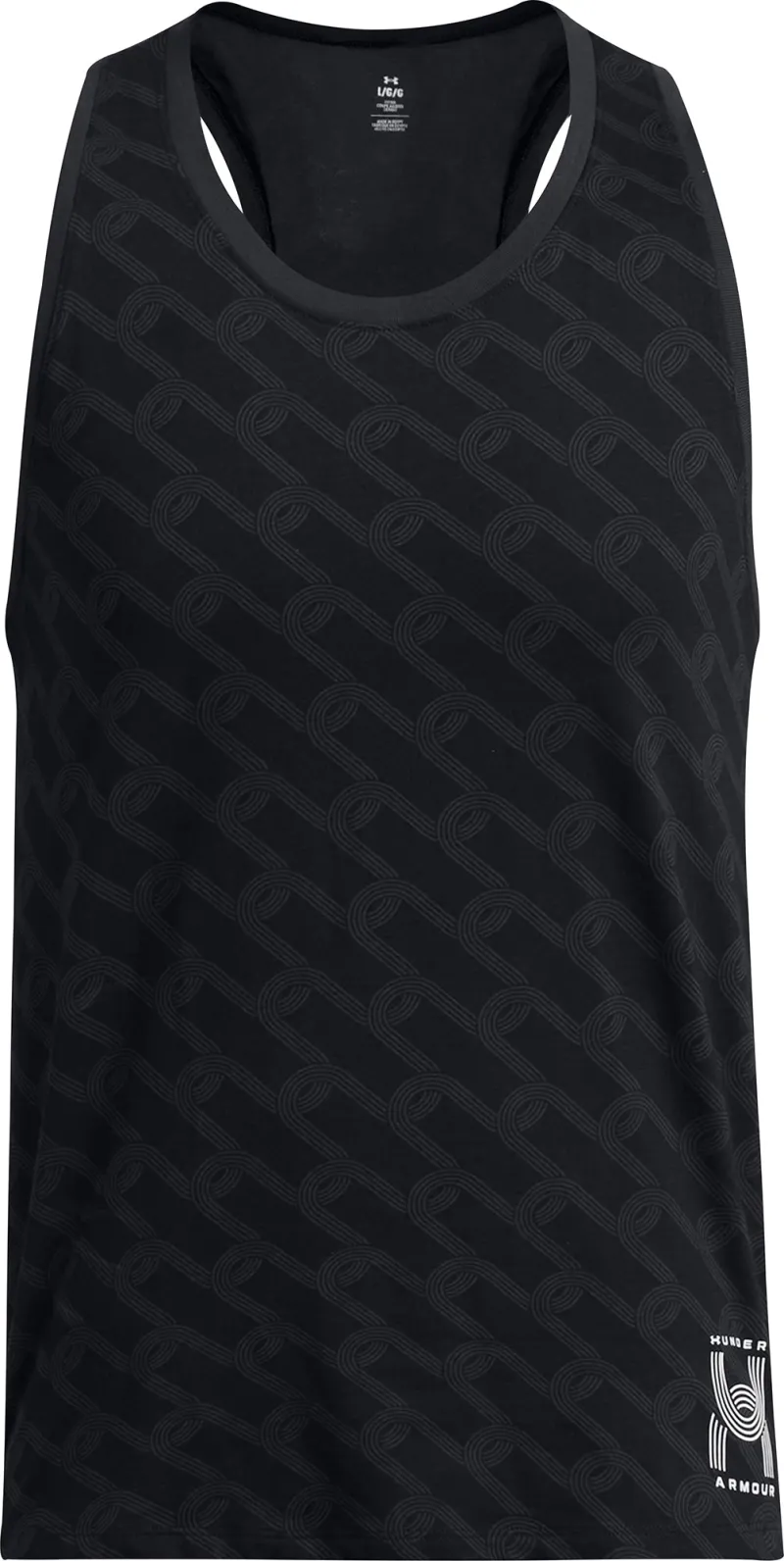 Under Armour Run Anywhere Mens Running Vest - Black - Image 3