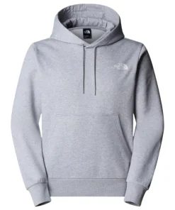 The North Face Mens Hoodie Simple Dome TNF Light Grey Heather