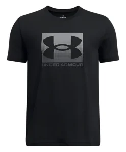 Under Armour Boys T-Shirt Boxed Sports Update Black/Pitch Grey