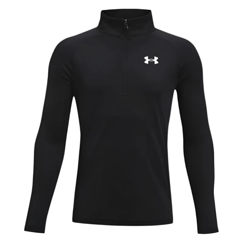 Under Armour Boys ½ Zip Tech 2.0 Black/White