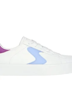 SKECHERS GIRLS EDEN LX TRAINER WHITE/PURPLE