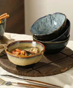 The Azure Earth Serving Bowls