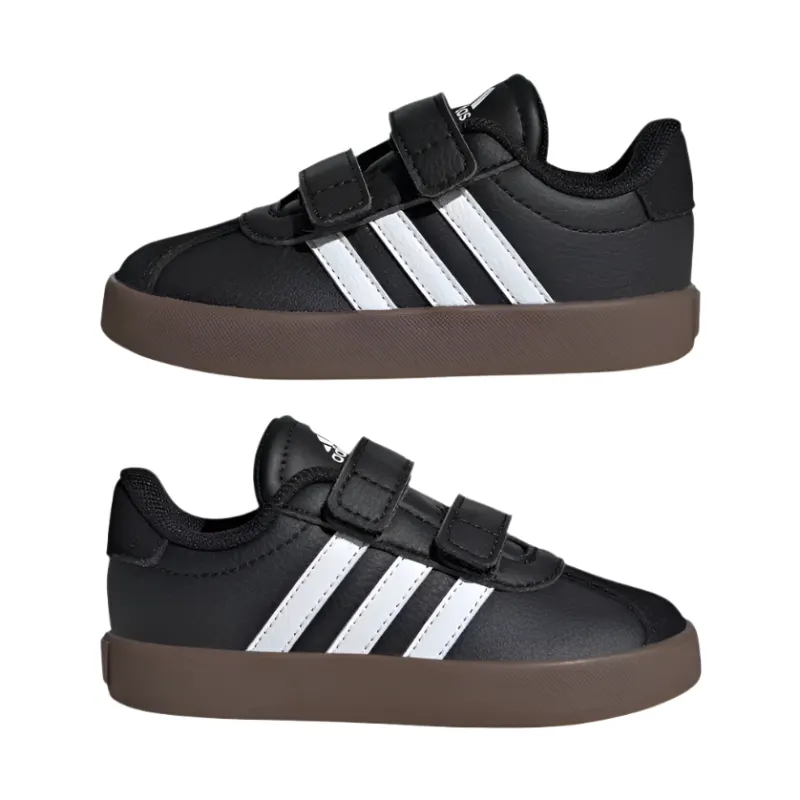 Adidas Kids Trainer VL Court 3.0 CF Core Black/Cloud White/Core Black - Image 2