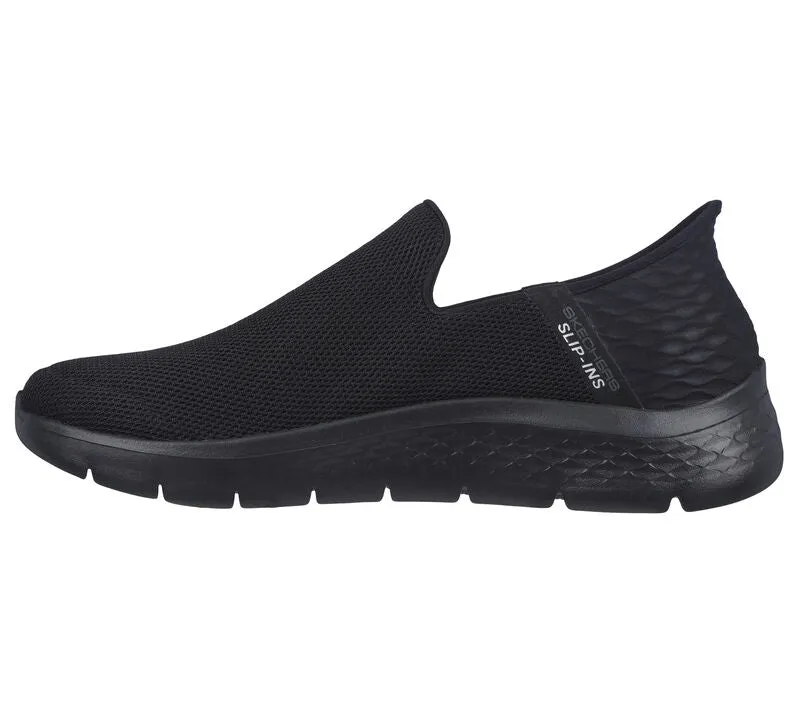 SKECHERS WOMENS GO WALK FLEX SLIP IN BLACK - Image 3