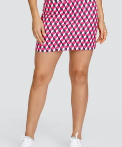 TAIL ELITHINA PULL ON SKORT SHIFTED SIDE SEAMS TIDAL GEO