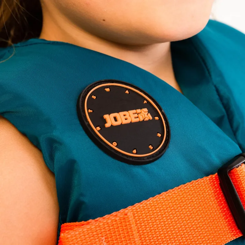JOBE YOUTH NYLON LIFE VEST TEAL/ORANGE - Image 3